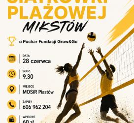 Turniej Siatkówki Plażowej Mikstów o Puchar...